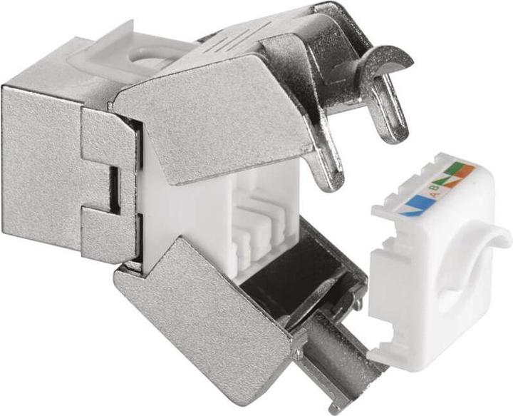 Image du produit Emos Keystone Module RJ45 FTP CAT6 (U/FTP, CAT6, 0.03 m)