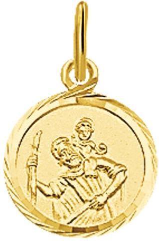 Marie Celeste Anhänger -SkapulardiaManted - Gold (Gelbgold)