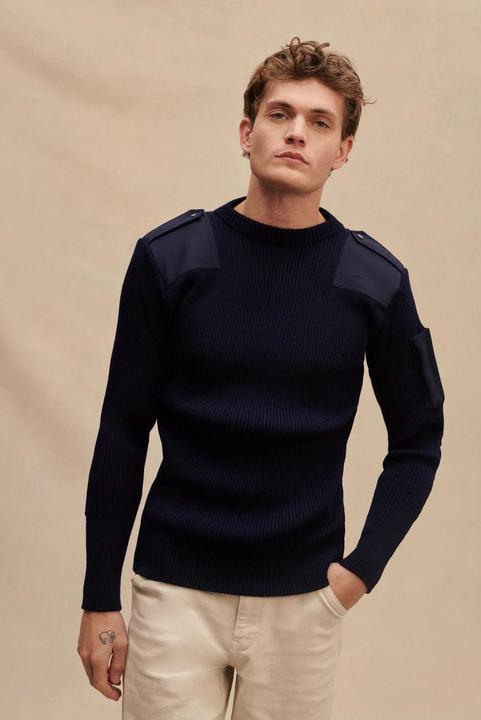 Immagine prodotto Le Minor pullover con scollo rotondo da ufficiale di grado inferiore (M)