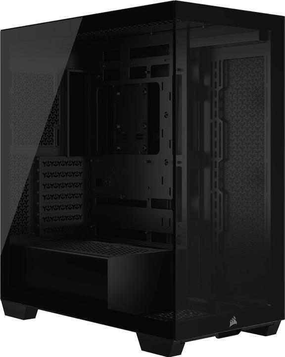 Productafbeelding Corsair Kast 3500X Midi TG zwart BTF & P.Zero (E-ATX, ATX, Mini-ITX, mATX)