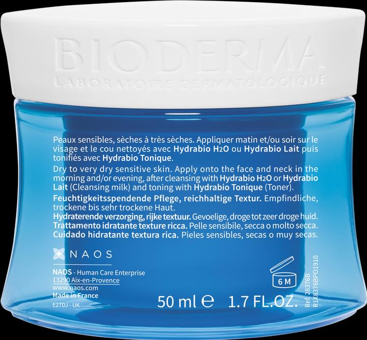 Produktbild Bioderma Hydrabio (50 ml, 24h Creme)