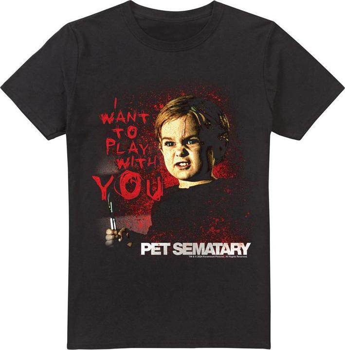 Produktbild Pet Sematary I Want To Play TShirt (5XL)