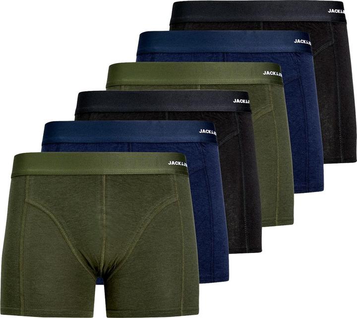 Actual product image Jack & Jones 6-pack Jacbasic Retro Short / Pant (XL, pack of 6)