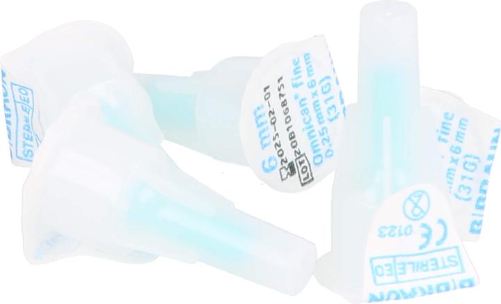Actual product image B.Braun Omnican fine (31G) 0.25x6mm, 100 pcs KAN