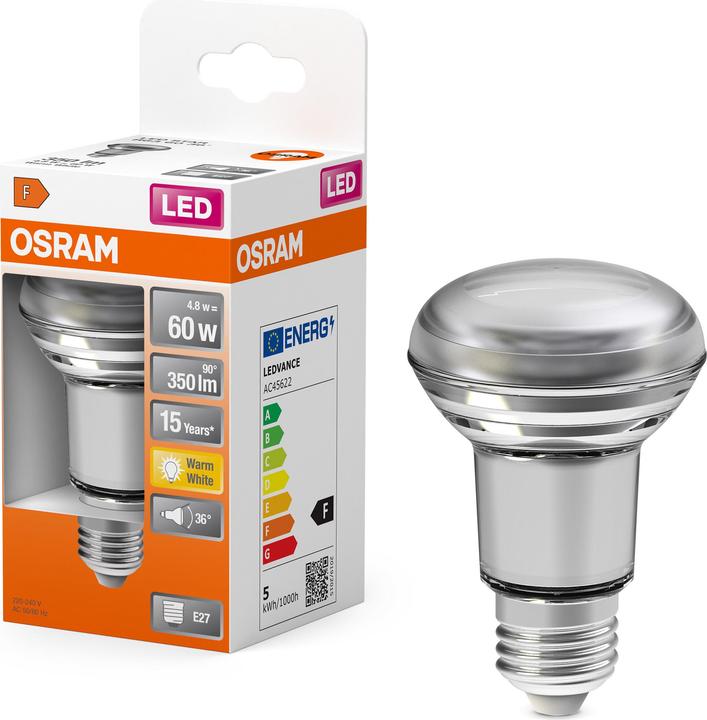 Produktbild Osram Led Star R63 (E27, 4.30 W, 345 lm, 1 x, F)