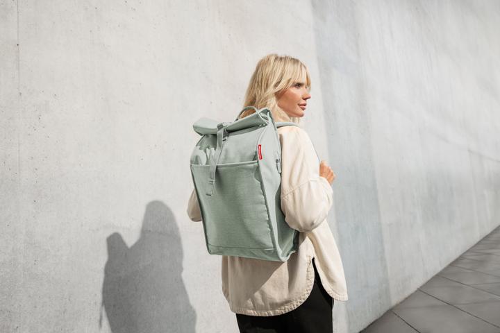 Produktbild reisenthel Rucksack urban rolltop Kunststoff grün 16,0 l (16 l)