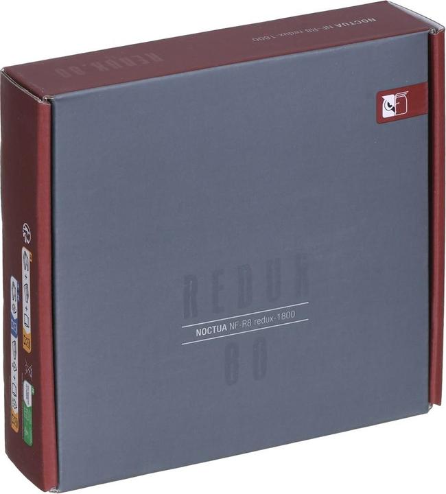 Produktbild Noctua NF-R8 redux 1800 3-PIN (80 mm, 1 x)