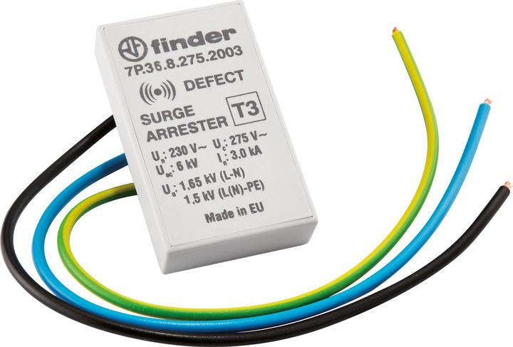 Finder Built-in overvoltage protection Übe