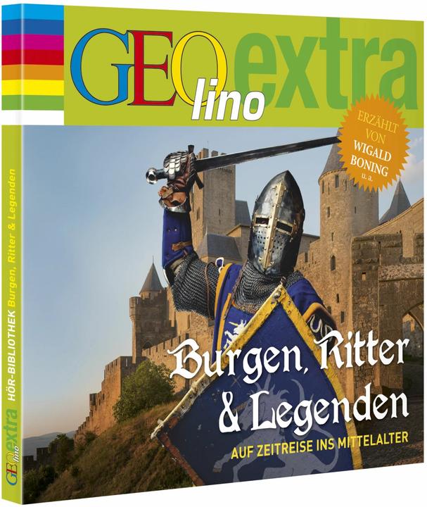 Produktbild Geolino Extra - Burgen,Ritter Und Legenden (Martin Nusch, Wigald Boning, Deutsch, Französisch)