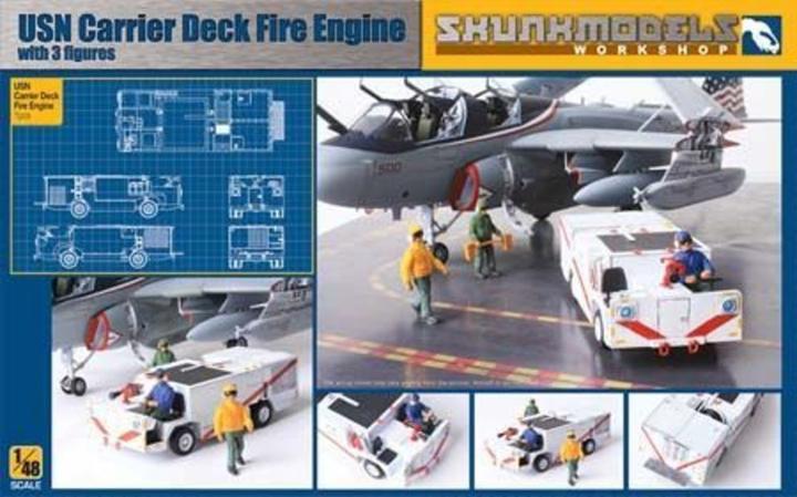 Skunkmodels Workshop USN FIRE EINGINE with 3 figures