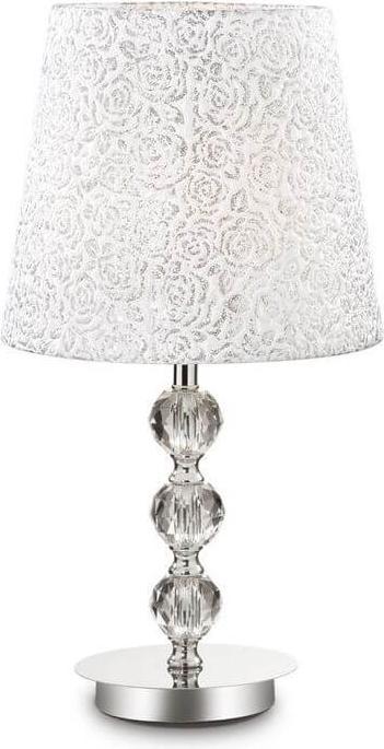Image du produit Ideal lux LE ROY Lampe de table E27 ⌀250mm Chrome 073422 (E27)