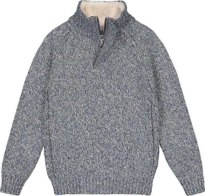 Actual product image La Redoute Collections Jumper with stand-up collar (110)