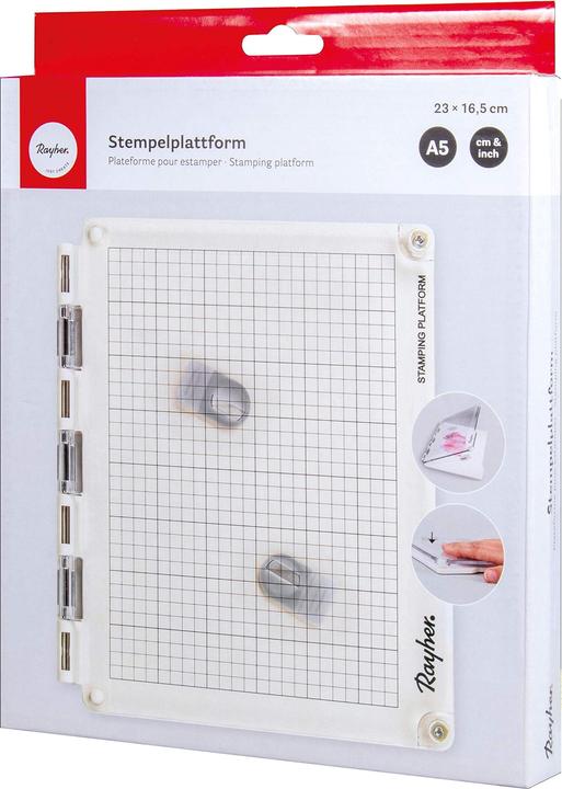 Actual product image Rayher A5 Stamping Platform
