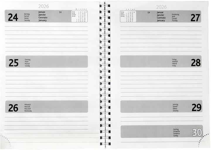 Produktbild Simplex Geschäftsagenda Wire-O (148 x 208 mm)
