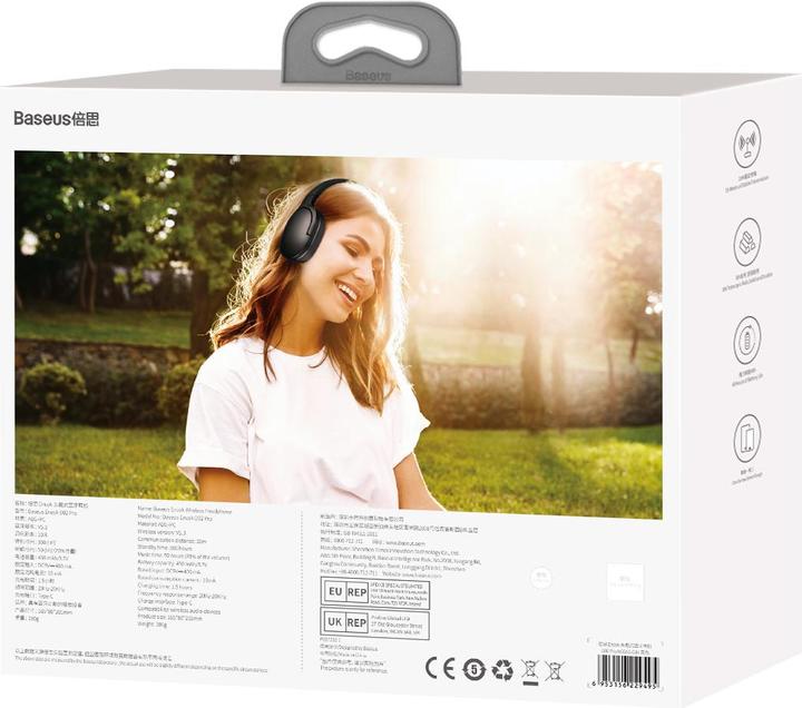 Produktbild Baseus D02 Pro (NC, 40 h, Kabellos, Kabelgebunden)