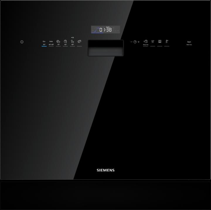 Siemens iQ500, Einbau-Modular-Geschirrspüler, 60 cm, Schwarz, SC05IB00TE