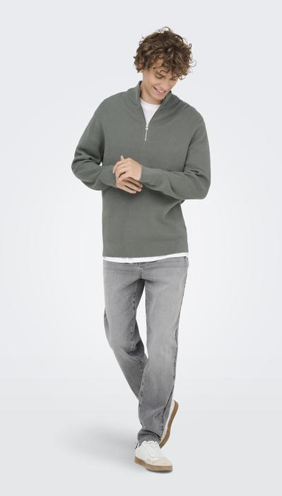 Immagine prodotto Only & Sons Onsphil Reg 12 Struc Half Zip Knit Noos (XXL)