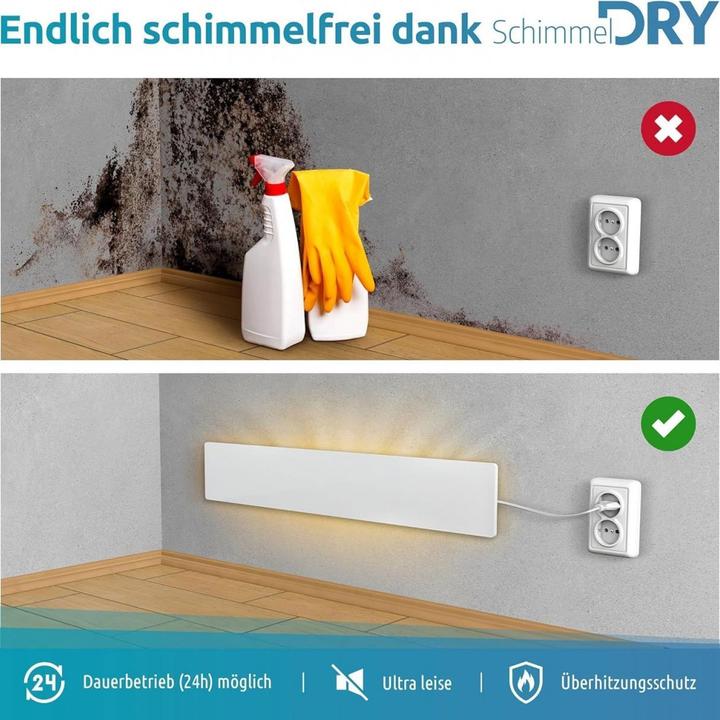 Immagine prodotto Technaxx Heizkörper Schimmel Dry Set M1+M2 (55 W)