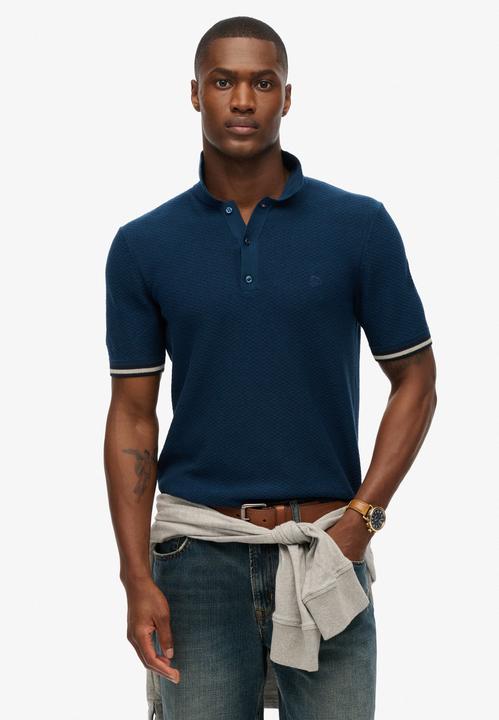 Actual product image Superdry Knitted Texture S/s Polo (M)