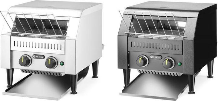 Produktbild Hendi Durchlauf-Toaster doppelt Schwarz doppelt 230V 224