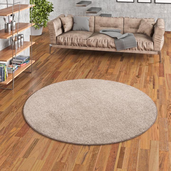 Actual product image Snapstyle High pile velour carpet Mona (Ø 100 cm)