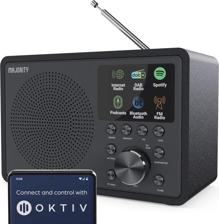 Majority Touro (FM, DAB+, Wi-Fi, Bluetooth)