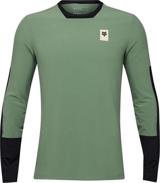 Fox Jersey 24 Defend Thermal Moss (M)