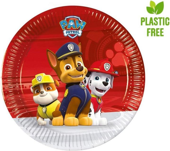 Produktbild GoDan Pappteller Paw Patrol Ready for Action 8 Stk.