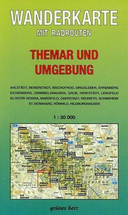 Produktbild Naturpark Thringer Wald: Themar und Umgebung 1 : 30 000 Wanderkarte