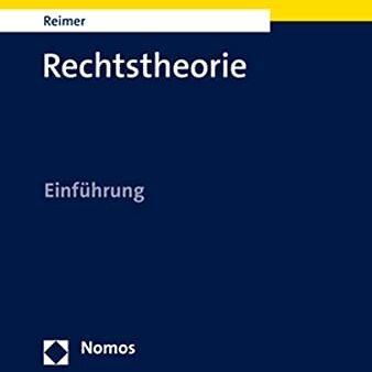 Produktbild Rechtstheorie (Deutsch, Philipp Reimer, 2022)