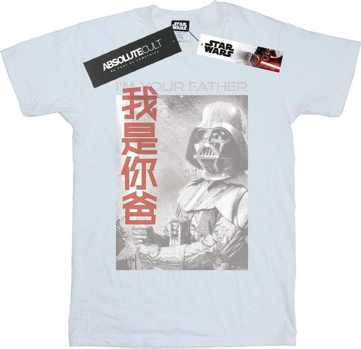 Actual product image Star Wars Mens Vader I Am Your Father Chinese T-Shirt (4XL)