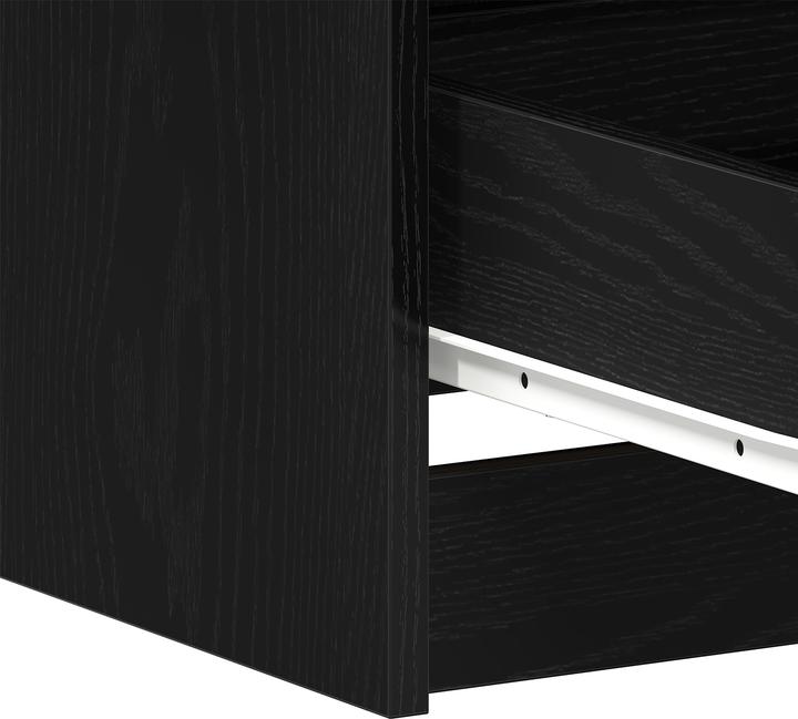 Produktbild VidaXL Schreibtische 2 Stück Schwarz Eiche 140x50x76 cm Holzwerkstoff (140 x 50 x 76 cm)