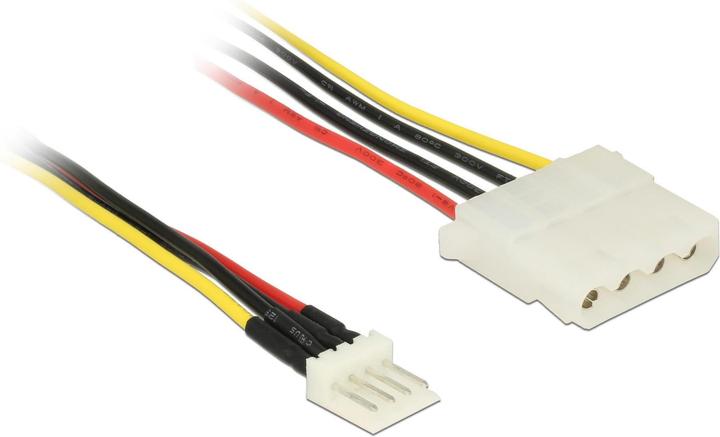 Produktbild Delock Floppy Stecker - Molex Stromadapter, 30cm