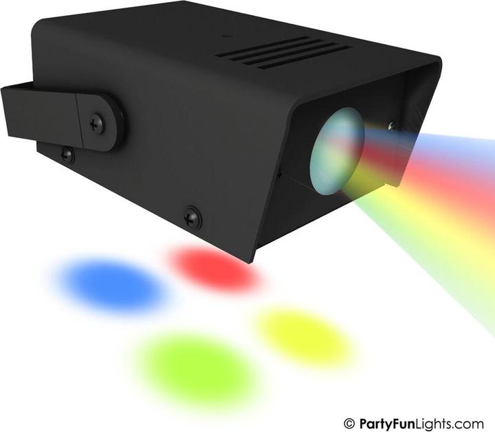 PartyFun Lights Party Fun Lights - Mini projector disco lamp - 12.5cm