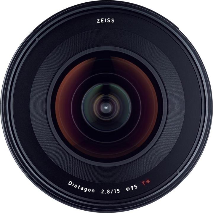 Image du produit Zeiss Milvus 2.8 / 15mm ZE Canon EF (Canon EF, Plein format)