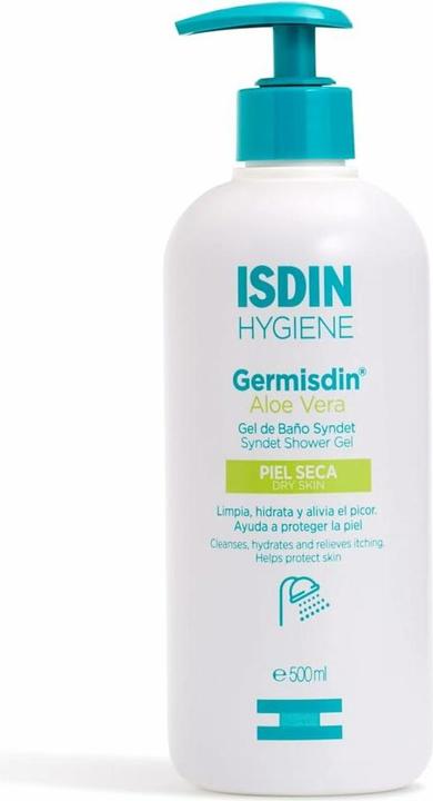 Produktbild Isdin Germisdin Aloe Vera Badegel Seifenfrei 500ml (500 ml)