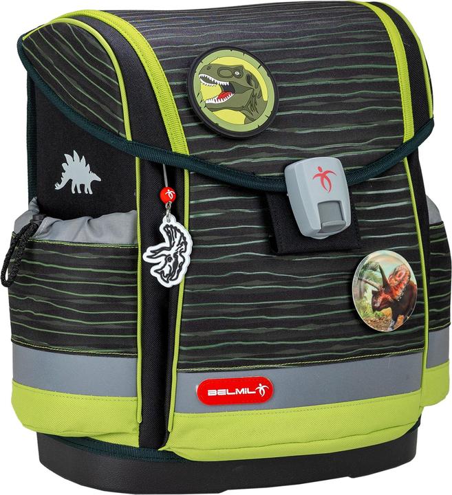 Actual product image Belmil Classy Plus ergonomisches Schulranzenset 5tlg. "Prehistoric Time (19 l)