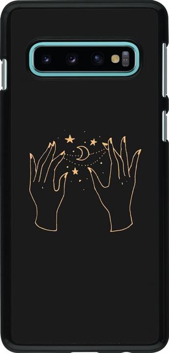 Actual product image PhoneLook Cover Grey magic hands (Samsung Galaxy S10)