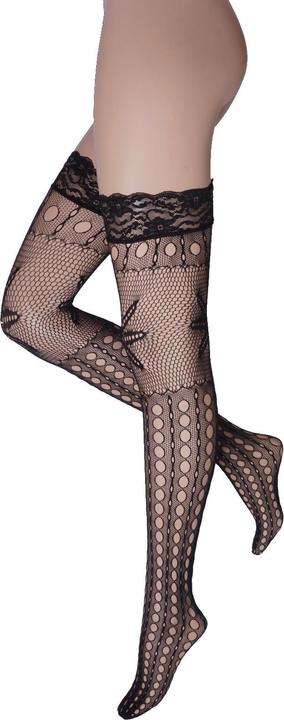 Immagine prodotto Levee Star Calze autoreggenti, colore 399 nero, taglia 48-50 (48 - 50)