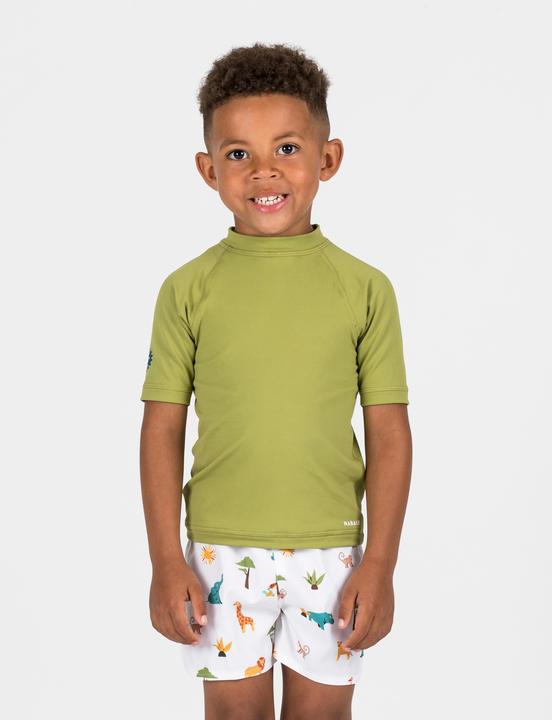 Produktbild Nabaiji UV-Shirt kurzarm Baby - khaki (2)