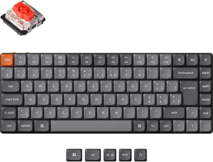 Image du produit Keychron K3 Max (CH, Sans fil, Filaire)