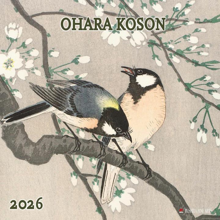 Produktbild Ohara Koson 2026 (30 x 30 cm, Italienisch, Französisch, Tschechisch, Englisch, Niederländisch, Polnisch, Deutsch)