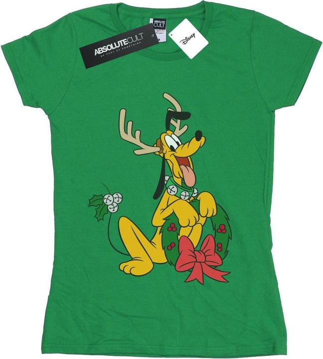 Disney Pluto Christmas Reindeer TShirt (L)