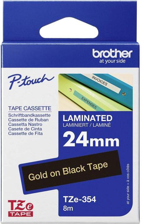 Produktbild Brother Tze-354 (2.40 cm, Gold)