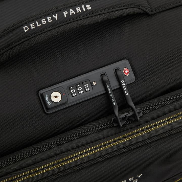 Image du produit Delsey Brochant 3 4 roues trolley cabine 55 cm avec soufflet d'extension (40 l, Bagage à main (jusqu'à 50l))