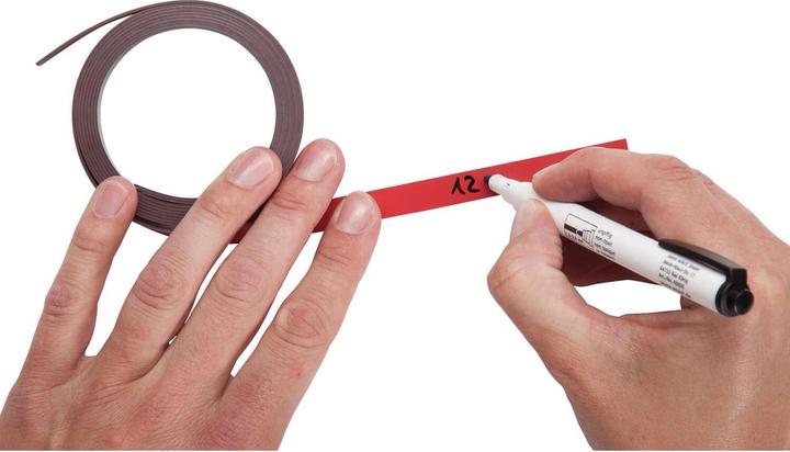 Produktbild Maul Magnetstreifen, beschriftbar, 2 Stück, L 1000 x B 10 mm (2 x)