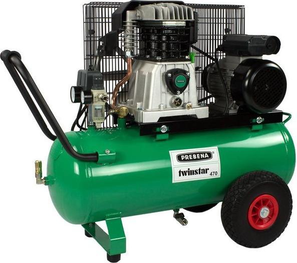 Produktbild Prebena Kompressor fahrbar 400V40kW Kessel 90 L (10 Bar, 90 l)