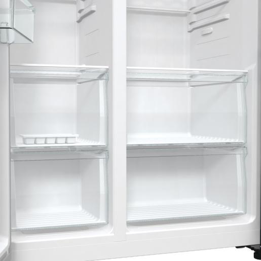 Actual product image Hisense RS711N4AFE - Amerikaanse Koelkast - Zwart (550 l)