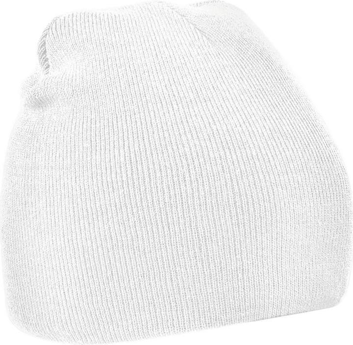 Actual product image Beechfield Plain Basic Knitted Winter Beanie Hat