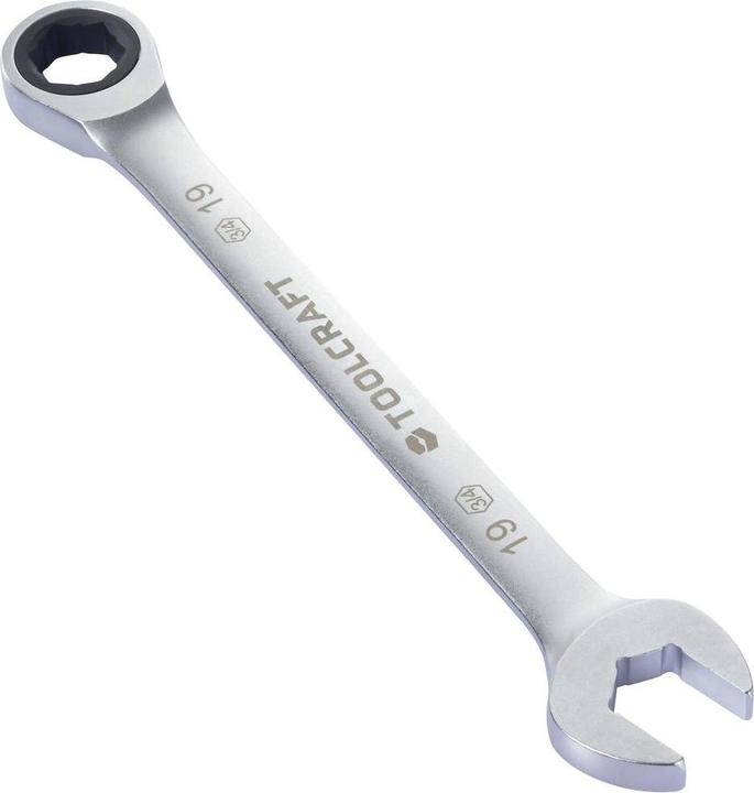 Produktbild Toolcraft TO-9626412 Ratschen-Einringschlüssel-Satz 7teilig Schlüsselweite (Met (17 mm, 8 mm, 14 mm, 19 mm, 13 mm, 12 mm, 10 mm)